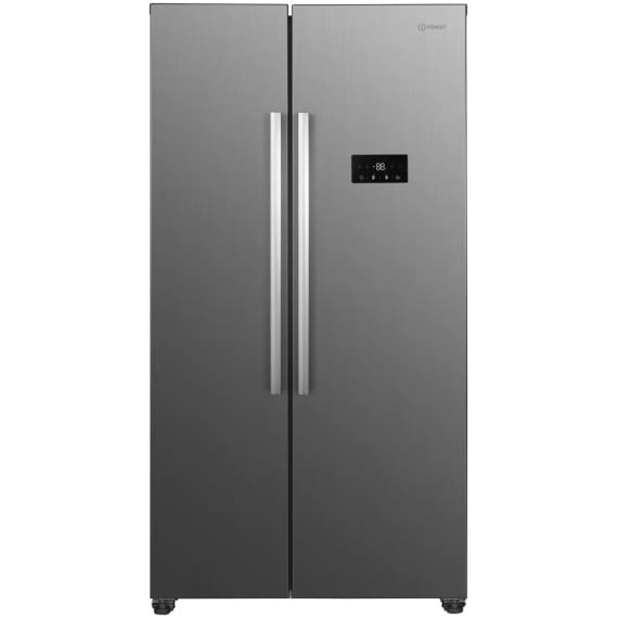 Indesit side-by-side American fridge: inox color - INGF 6441 XP4UK