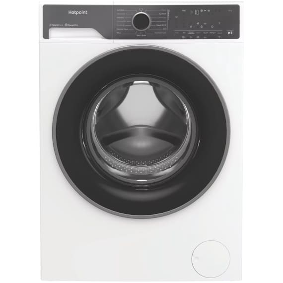 Hotpoint Fabric Care 10kg 1400 spin Washing Machine with HomeWhiz - White