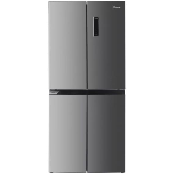 Indesit side-by-side american fridge: inox color - INGF 6421 XP4UK