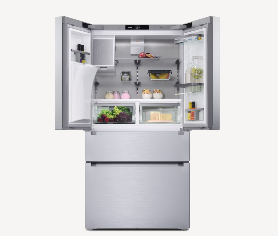Miele French Door freestanding fridge-freezer - Stainless steel/CleanSteel - Image 2