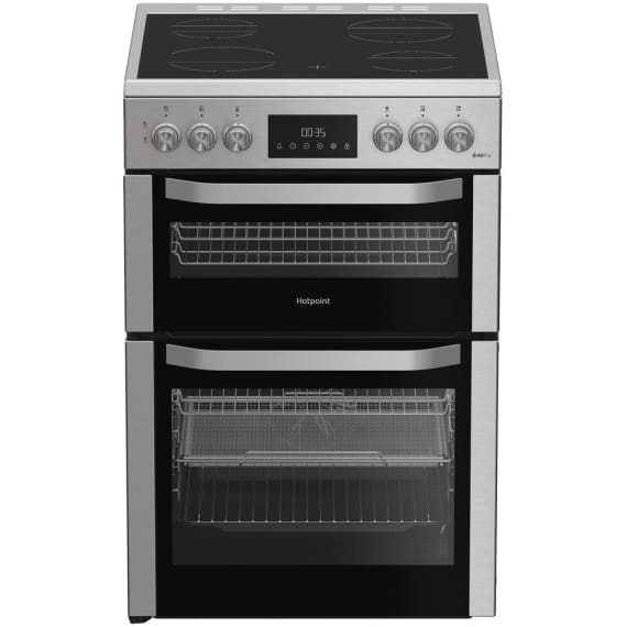 Hotpoint HDE6VDCAX Freestanding Cooker- Inox